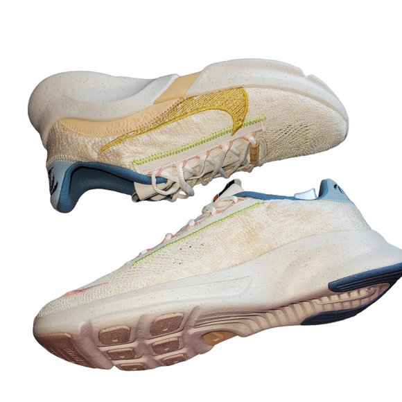 Nike SUN CLUB SAIL White Gold SuperRep Go3 Women Size 9 NWOT - Picture 5 of 12